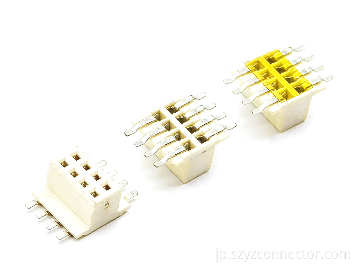 1.27mmピッチウェーハSMTタイプ照明LEDストリップコネクタ 1.27mm Pitch Wafer SMT Type Lighting LED Strip Connector